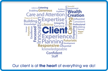 Our client is at the heart of everything we do!