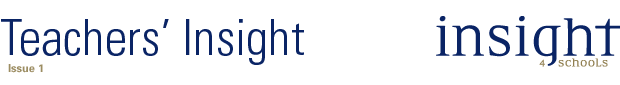 Teachers' Insight Issue 1